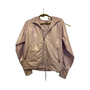 Zyia Active lilac shine Bomber Jacket sz medium